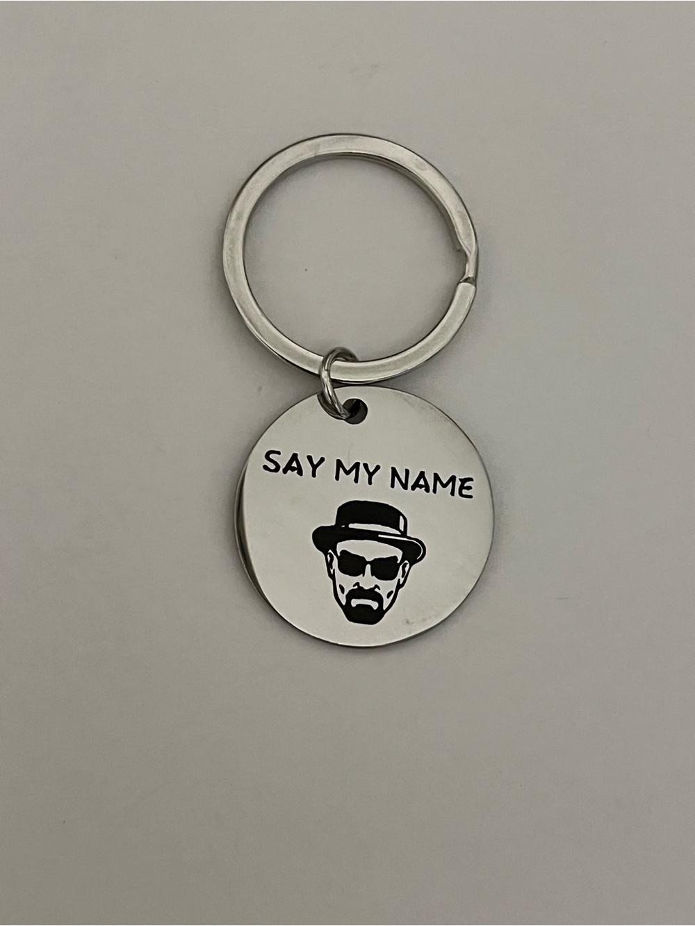 BREAKING BAD/Walter White Metal Keychain